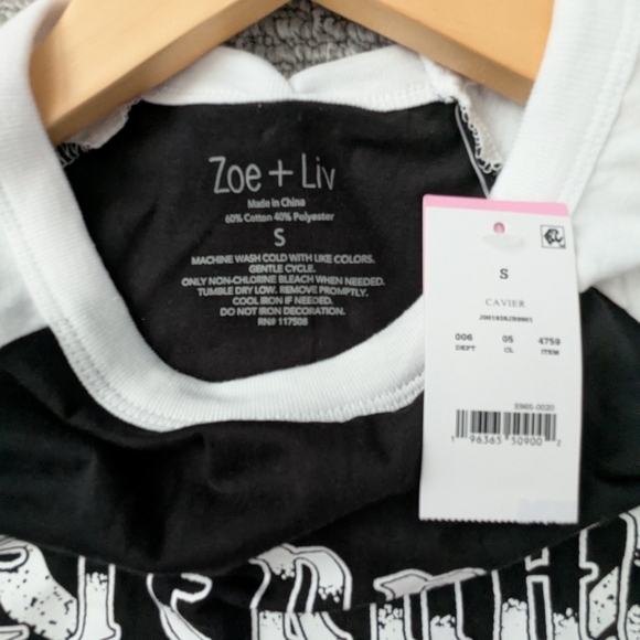 NWT - Zoe+Liv Cropped T-Shirts - Perfect For "Twin Day" at School or at Camp - Picture 5 of 7
